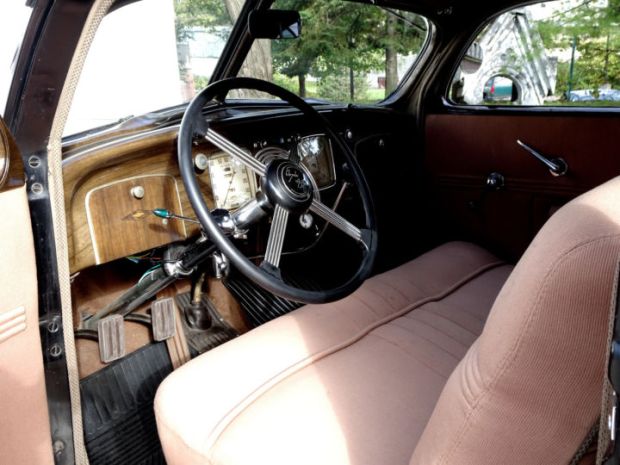 One of 230 Final-Year Coupes: 1937 Chrysler C-17 Airflow