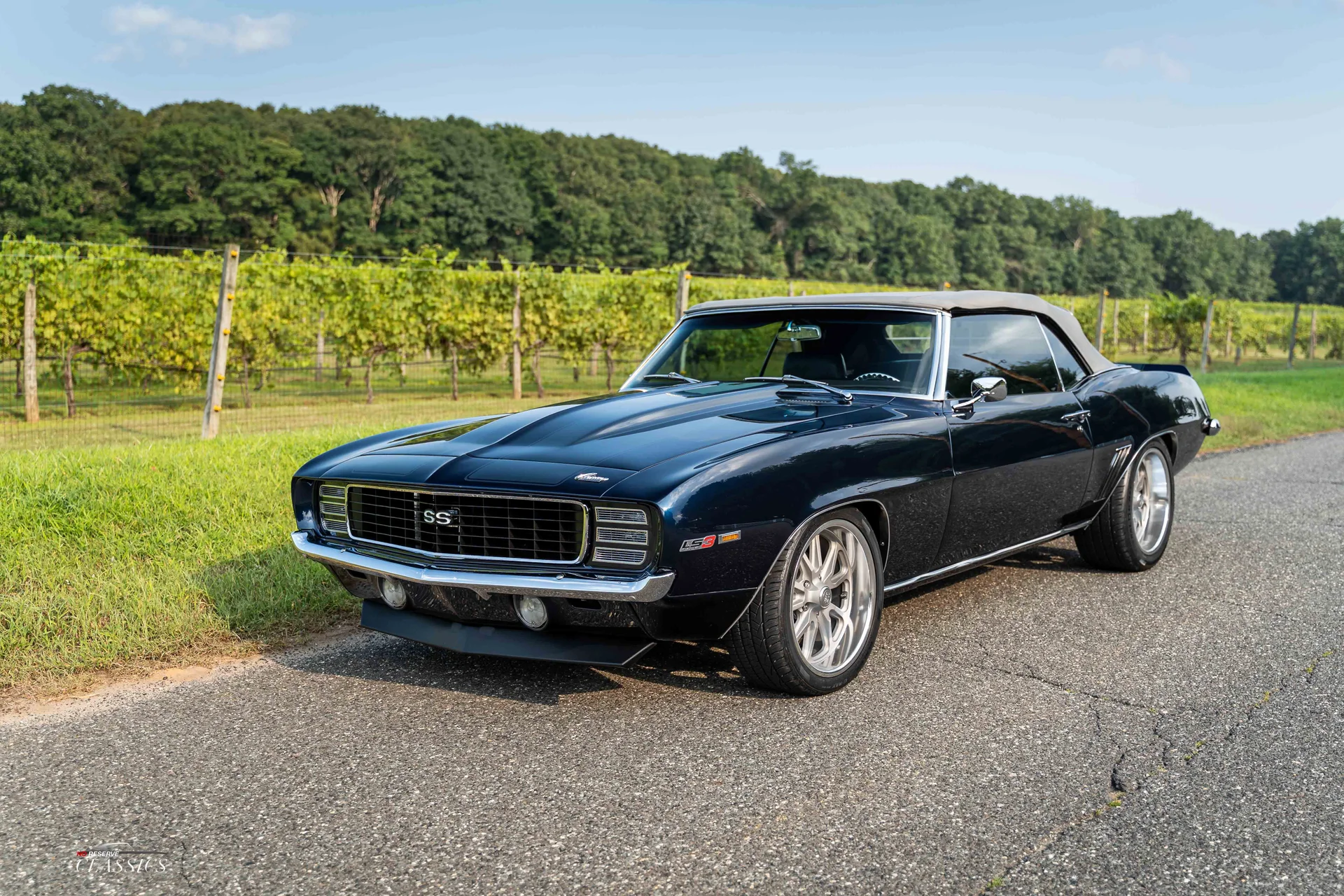 1969 chevrolet camaro rs ss ls3 pro touring restomod convertible