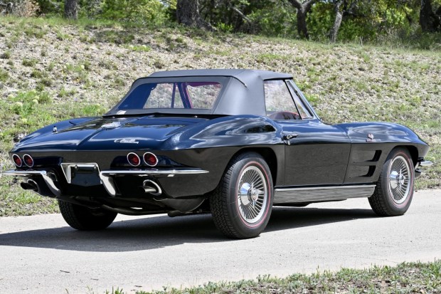 No Reserve: 1963 Chevrolet Corvette Convertible 327/360 Fuelie 4-Speed