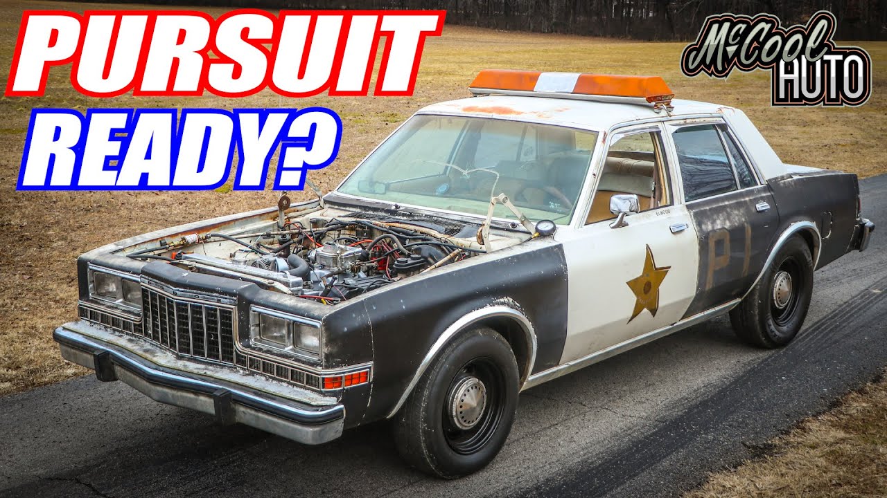 See This Classic Dodge Police Car Get Back On The Road After 27 Years