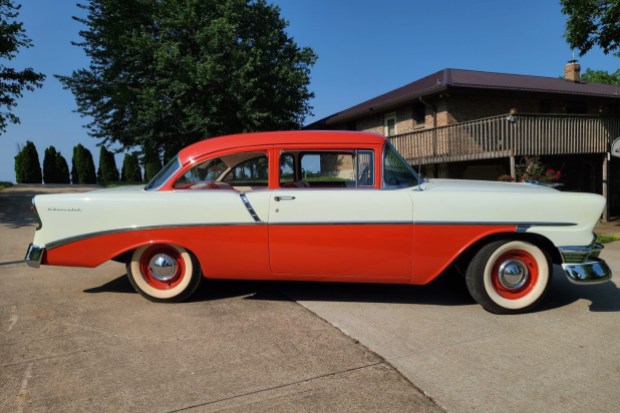 One-Family-Owned 1956 Chevrolet 210 2-Door Sedan 3-Speed