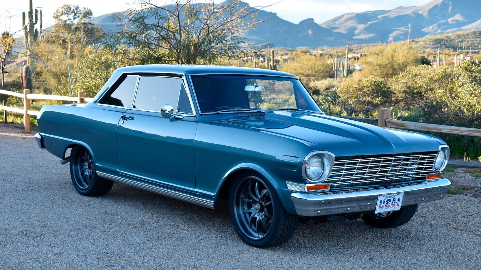 A parked 1964 Chevrolet Nova SS 