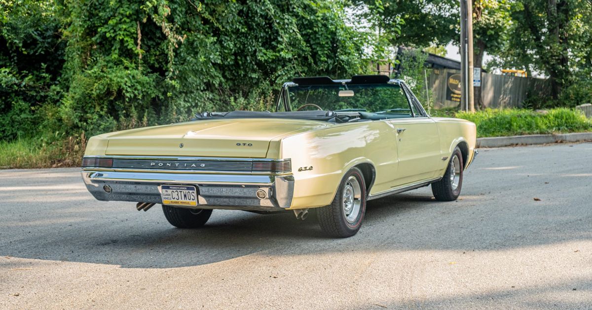 1965 Pontiac GTO Convertible Classic Car