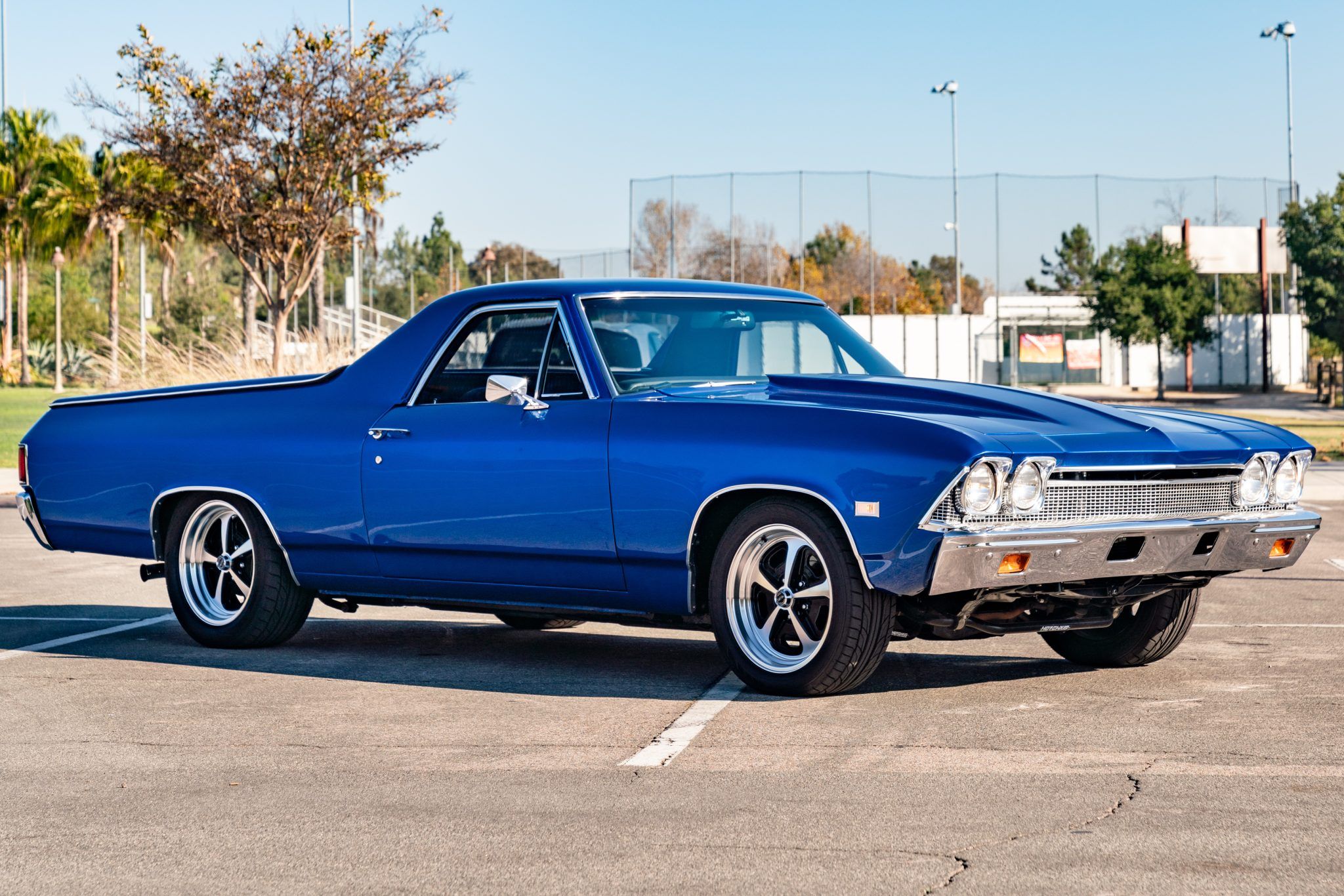 Blue 1968 El Camino