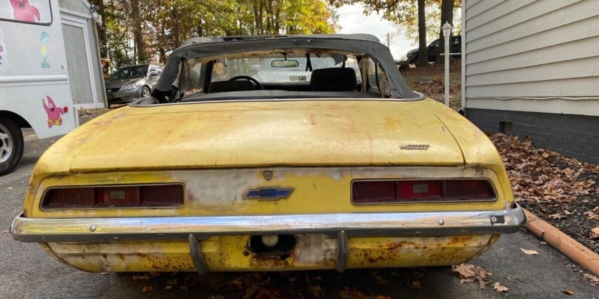 1969 Camaro Barn Find