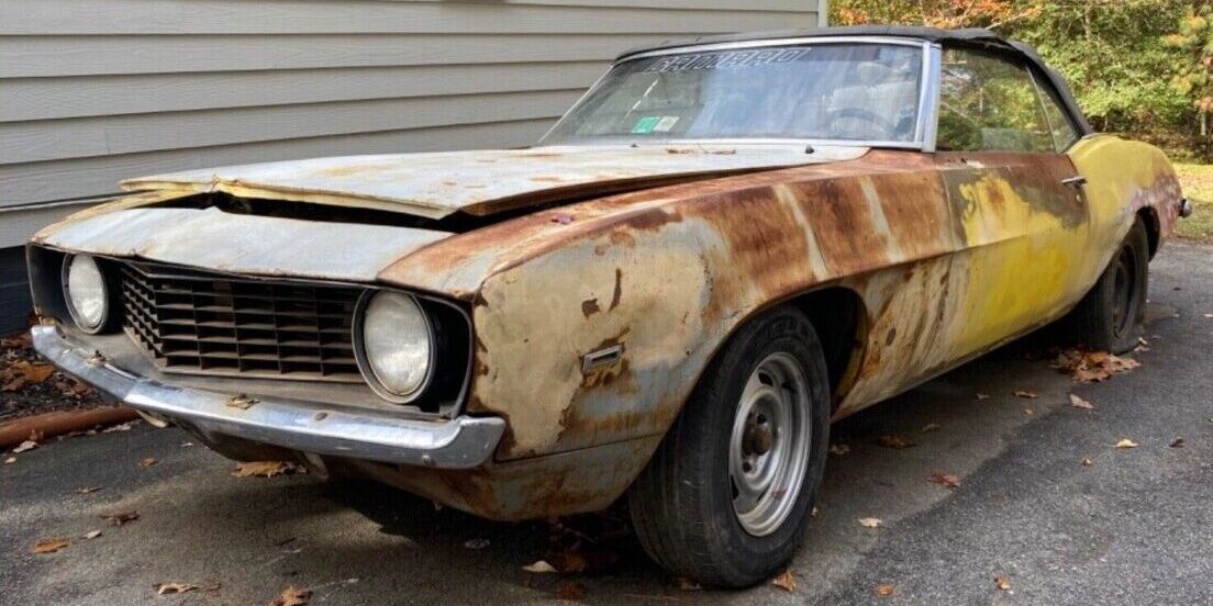 1969 Camaro Barn Find 