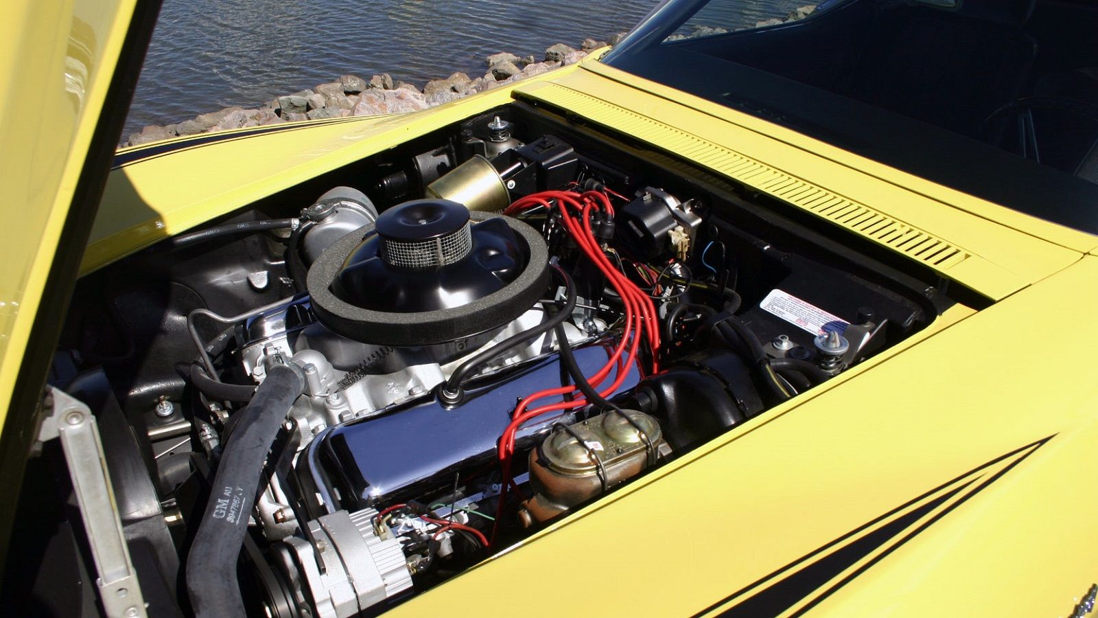 A parked 1969 Chevrolet ZL1 Corvette 