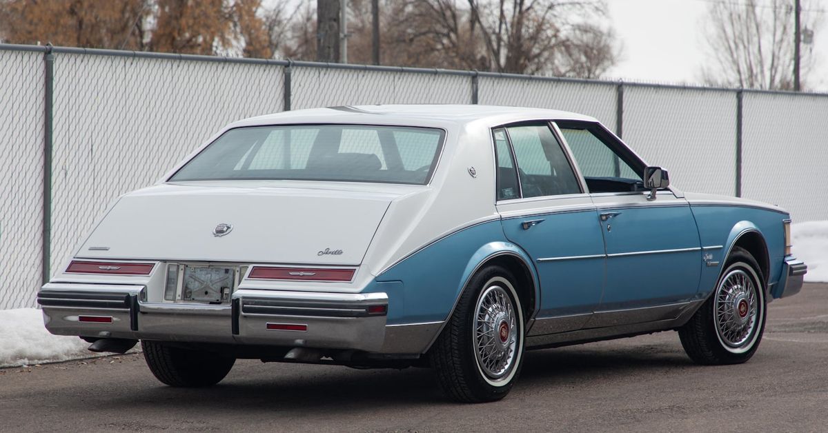 V8-Powered 1981 Cadillac Seville Rear 