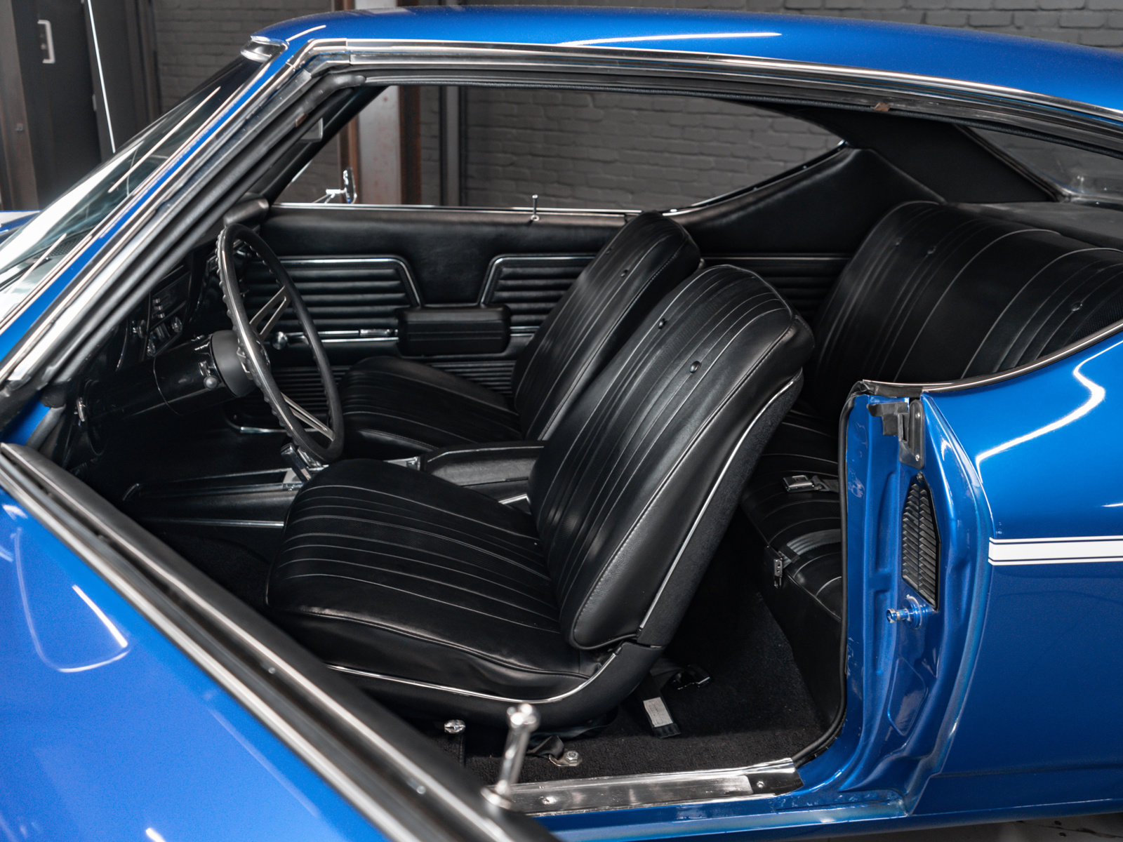 Used 1969 Dark Blue Chevrolet Malibu | 396 Big Block Replacement Engine | SS Hood & Stripes | Chevy Rally Wheels image 23