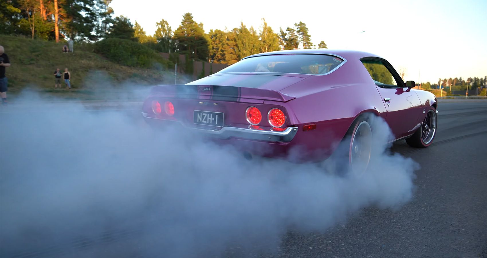 This 1972 Chevrolet Camaro Z28 Is Daddy's Little "Pinkcess"