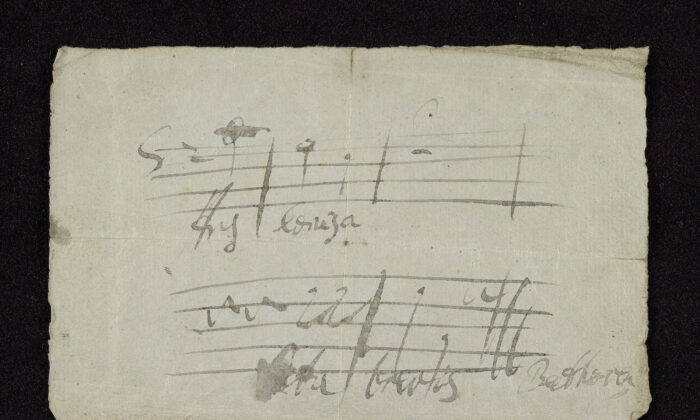 Beethoven's musical manuscripts