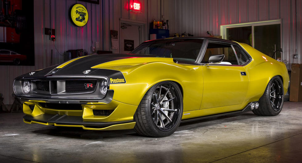 1,036 HP AMC Javelin AMX Brings Hellcat Power To SEMA | Carscoops