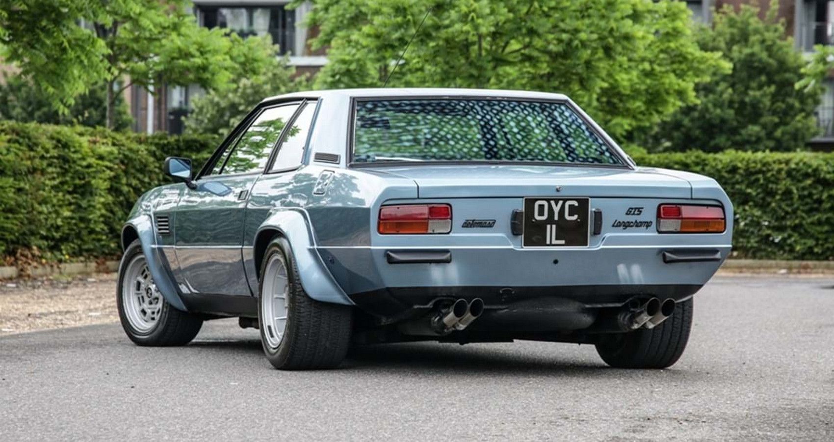 De Tomaso Longchamp - Rear