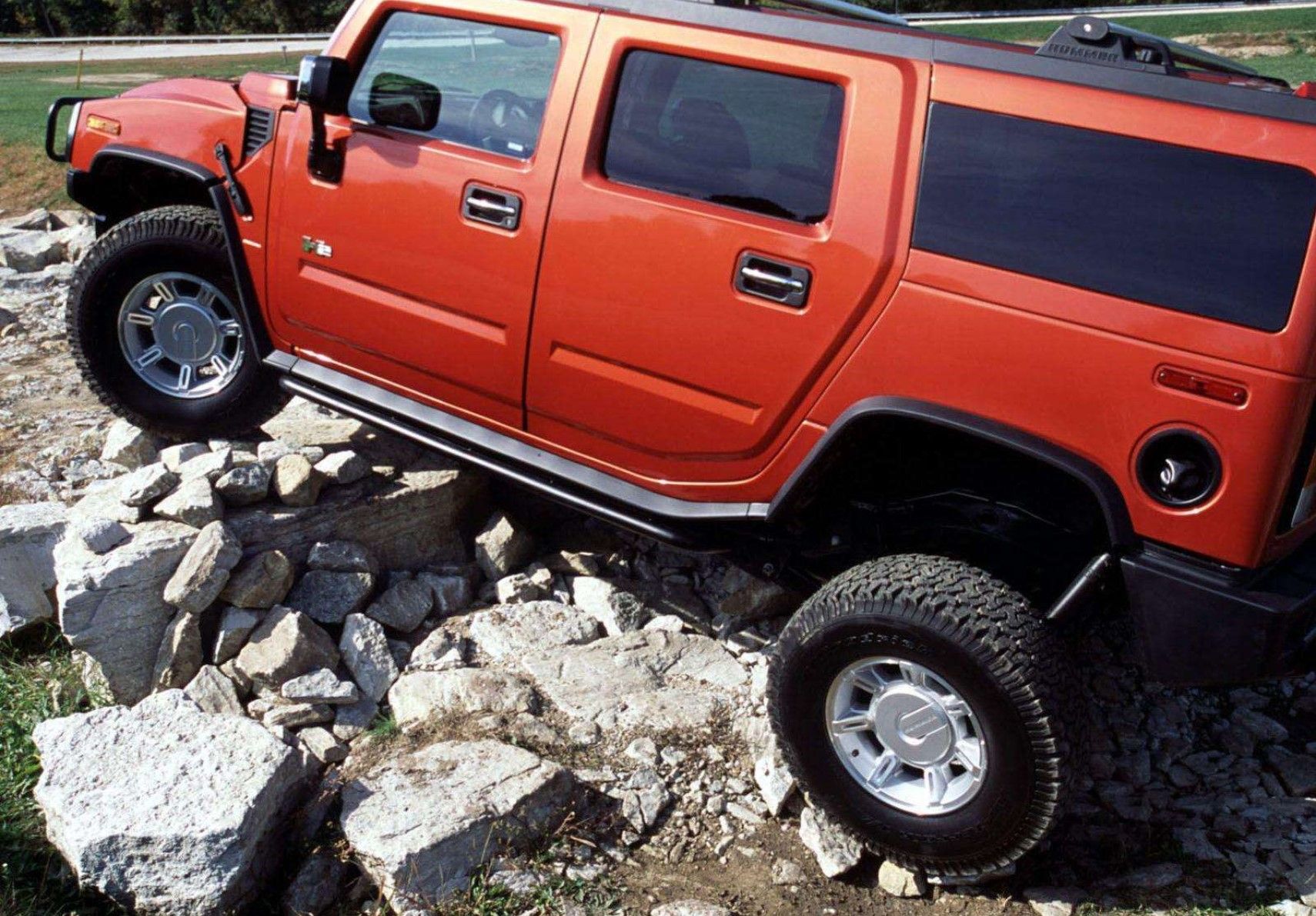 Hummer H2, Red