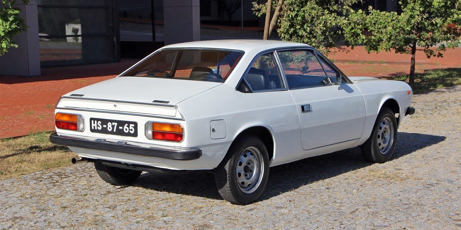 Lancia Beta Coupe White