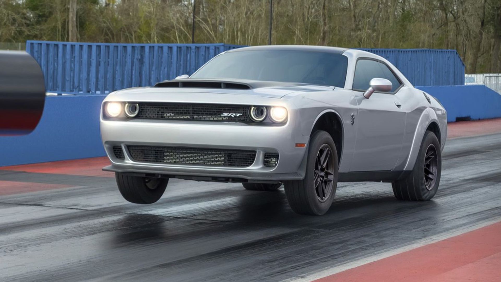 Wheelie from 2023 Dodge Challenger SRT Demon 170