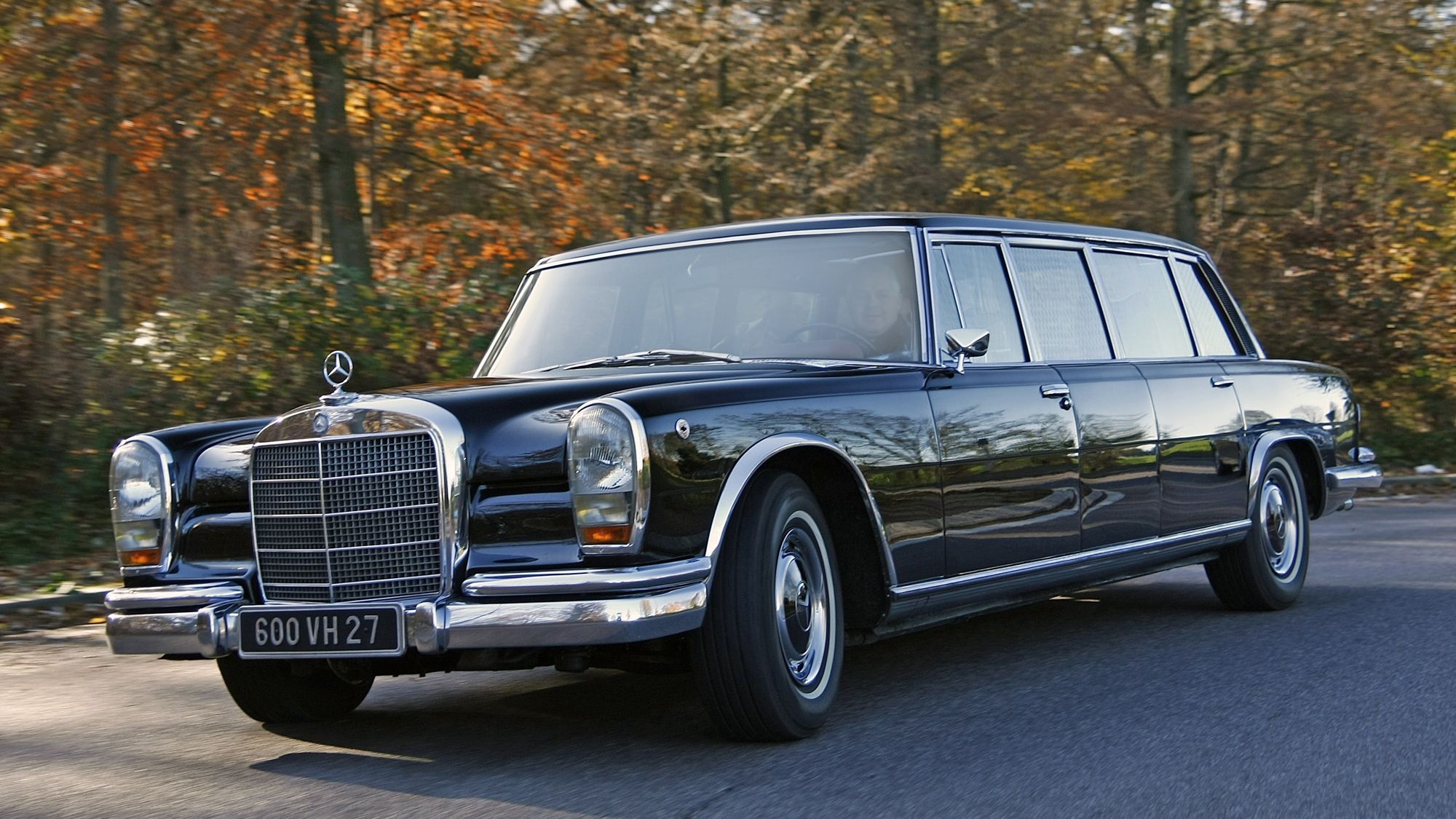 Black 1969 Mercedes-Benz 600 Pullman