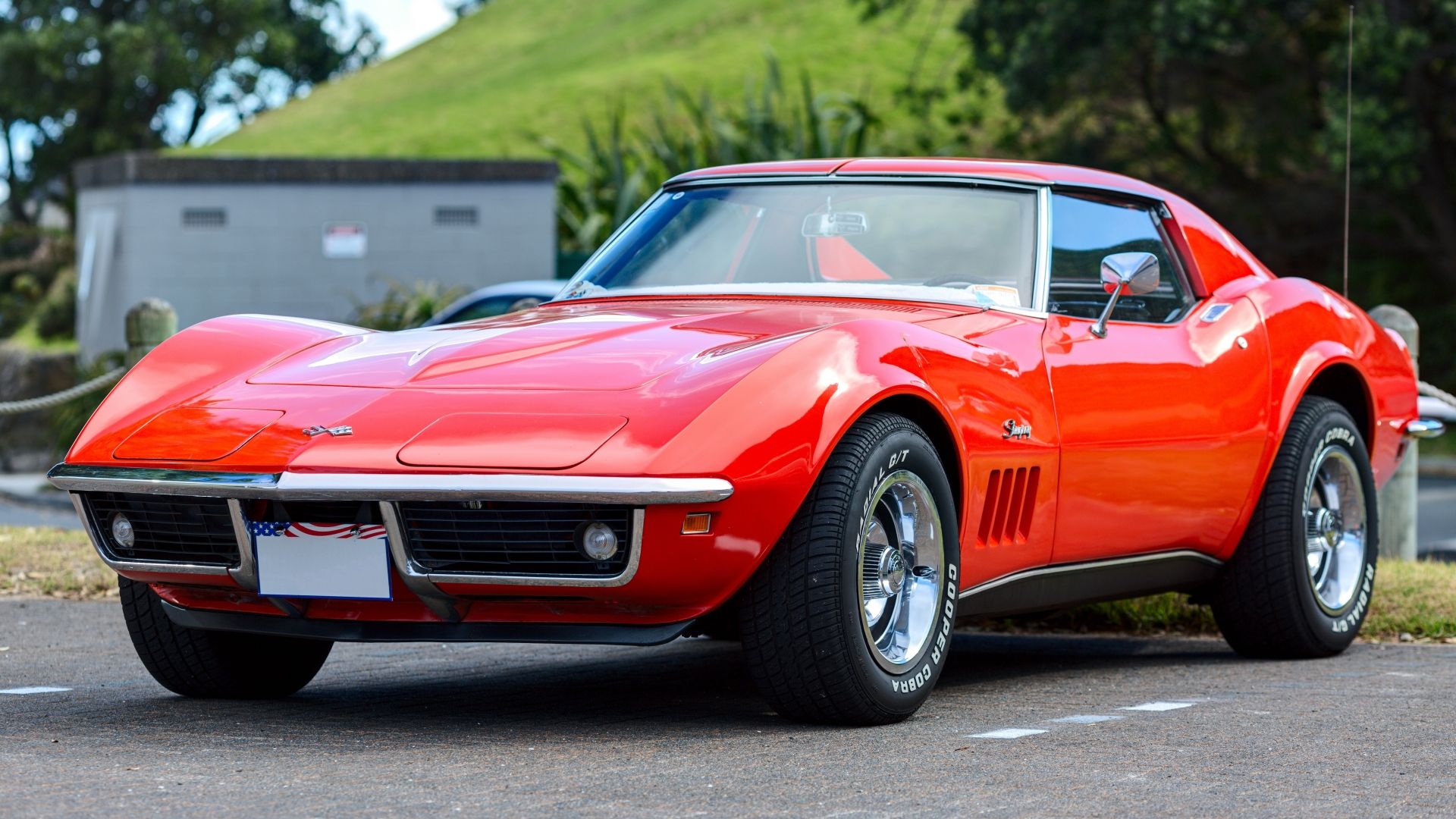 Red 1974 Chevrolet Corvette Stingray C3 Coupe